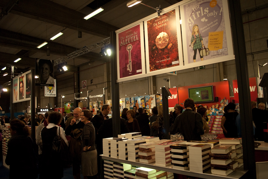 Signeersessie Boekenbeurs Antwerpen 2009
